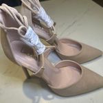 Lulus Tan Lace Up Heels Photo 1