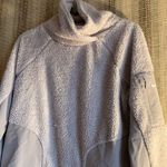 Nike  Sweater Hoodie Pullover Women's Size Small White Turtleneck Athletic Photo 1