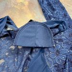 R & M Richards Navy 2-piece Dress Lace Jacket 18W Photo 5