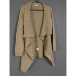 Debut  Open Front Knit Irregular Hem Cardigan Size Small/Medium Photo 2