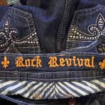 Rock Revival  Women’s Size 28 Sora Bootcut Jeans Dark Wash Embellished Flap Pocke Photo 5