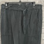 Aerie  Charcoal High Waisted Tie-Waist Pants Photo 1