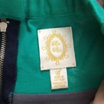 Anthropologie  RicRac Strapless Color Block Navy/Green Mini Dress Photo 3