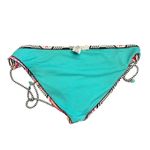 Amica Side Tie Multicolored Tribal Geometric Boho Bikini Bottom Bathing Suit XLJ Black Size XL Photo 1