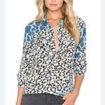 Equipment  Femme Slim Signature Engineer Cape Town Collage Print Button Up XS TP Photo 4