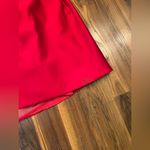 Elegant Vintage Red 70s Miss Elliette Long Sleeve Dress Christmas size Medium Photo 7