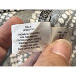 Lane Bryant Plus Size Black White Leaf Print Collar Long Sleeve Popover Blouse Photo 9