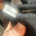 Susan Bristol Black Lace Sheer Top Button Down Shirt VTG 90s Y2K Witchy Size L Photo 7