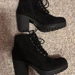 Soda  Chunky Black Heel Boots  Photo 0