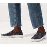 Rothy's Rothy’s the Original Slip On Sneaker Women’s 9 in Black Grey Camo Print Photo 3
