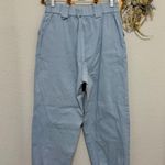 I am gia I.AM.GIA 90's Inspired Baby Blue Jogger Chino Baggy Cobain Trousers Size L Photo 5