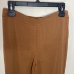 J Jill Wearever Collection jersey side paneled slim leg pants in cedar size S Brown Photo 3