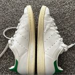 Adidas Stan smith White and Green Sneakers Photo 6