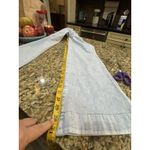 7 For All Mankind Tailorless Dojo Jeans Women Size 30 Light Wash Italian Fabric Photo 13