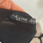 Ruby Rox Black & Gray Floral Sleeveless Dress - Empire Waist A Line Fit Flare Party Photo 8