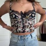 Victoria's Secret Victoria’s Secret Dream Angels Unlined Floral Corset Top 32B Photo 0