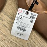 ZARA NWT Women's Nude Brown Mesh Pointed Toe Stiletto Heels Size 39 / US 8 Photo 6