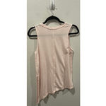 Athleta  Asymmetrical Side Tie Light Pink Tank Top Photo 6