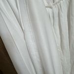 Lulus  Corfu Charm Ivory O-Ring Halter Maxi Dress White Beachy Flowy Medium Photo 5