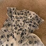 See By Chloe  floral boho long pleated sleeve blouse top summer designer $300 Photo 4