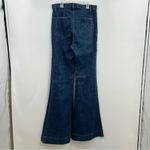 Show Me Your Mumu blue Farrah trouser flare long jeans size 30 retro hippy boho Photo 2