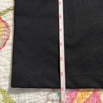 Gap  womens size XS plain black dress 3/4 sleeves knee length funeral church Photo 2