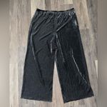 Victoria's Secret Victoria’s Secret Wide Leg Silver Shimmer Pants - Size XXL Photo 5