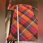 Maurice's  Multicolor Plaid Long Sleeve Dress With Pockets. Photo 10
