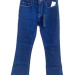 DL1961  Lara Mid-Rise Bootcut Dark Wash Cropped Flare Jeans NWT Photo 1
