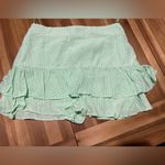 ZARA  polka dot ruffle mini skort small Photo 4