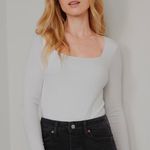 Old Navy Long Sleeve Square neck Body Suit Photo 0