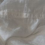 Frank & Eileen Womens Size L White Semi Sheer Cotton Gauze Barry Button Up Shirt Size L Photo 4