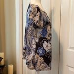 Dress Barn Womens Tops Summer Short Sleeve Casual Loose Blouse Fashion Round Neck Size L Photo 3