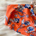 Princess Polly MinkPink Orange Blue Floral Flowy Bikini Top Sz XS Photo 51