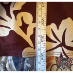 Tommy Bahama Floral Print Skirt Maroon Cream Flowers Casual Bohemian Medium New Photo 3