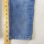 Democracy Jeans Skinny Blue Womens Denim Mid Wash "Ab"solution Elastic Waist 8 Photo 5