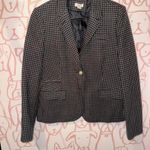 J.Crew  wool houndstooth blazer Photo 0