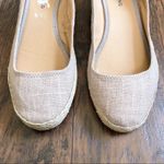 Lucky Brand • Tilly wedge espadrilles beige canvas jute Cobblestone woven hemp Photo 2