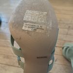 Pale Green Heeled Sandals Size 5.5 Photo 4