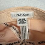 Calvin Klein Jeans  Pink Cotton Baseball Cap One Size CK Logo Adjustable Strap Photo 8