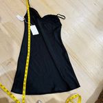 Aritzia Wilfred black Slip mini dress NWT Photo 7