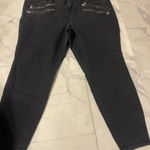 Torrid  Black Jegging High Rise Deco Zippers Stretch Jeans Size 24R G0153 Photo 0