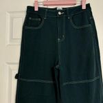 Princess Polly  Copeland Jeans Green Photo 5