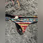 l*space L Women’s Skinnie Minnie 2 Piece Bikini Top Medium & Bottoms Large EUC Photo 5