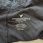 American Eagle  Black Lace Handkerchief Cami Top Size S Boho Photo 2