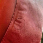Salvatore Ferragamo  Rory sofiano shouldre bag in deep red color. Photo 12