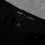 Old Navy NWT | High-Waisted Slouchy Straight Cut-Off Black Jean Shorts Size 12 Photo 2