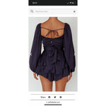 SAINTS SECRETS NAVY BLUE LONG SLEEVE ROMPER SIZE L Size L Photo 7