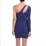 BCBGeneration  Periblue One Shoulder Cutout Bodycon Mini Dress XS/S Photo 1
