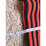 Clare V Le Tube Striped Midi Skirt Orange Black Small Artsy Academia Career Fall Photo 6